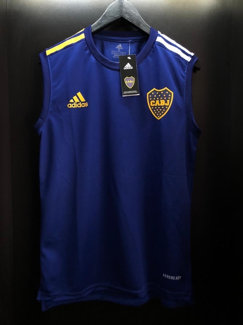 Musculosa de discount entrenamiento boca adidas