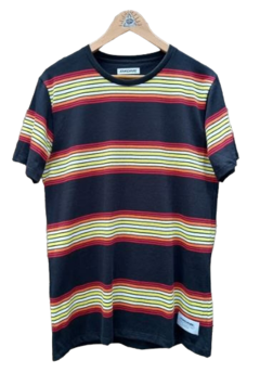REMERA FAMILYARG STRIPPED LINE MULTICOLOR