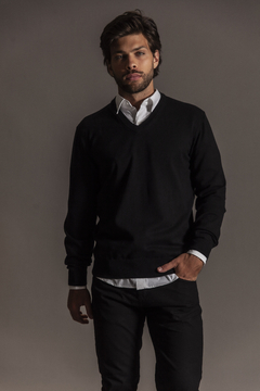 SWEATER HILO ESCOTE V - comprar online