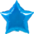 Imagen de Globo metalizado forma Estrella 4" (10cm)