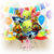 Pack x 10 Globos metalizados Animales del Mar