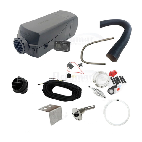 Calefactor Diesel 24V Kit Náutico 2000W