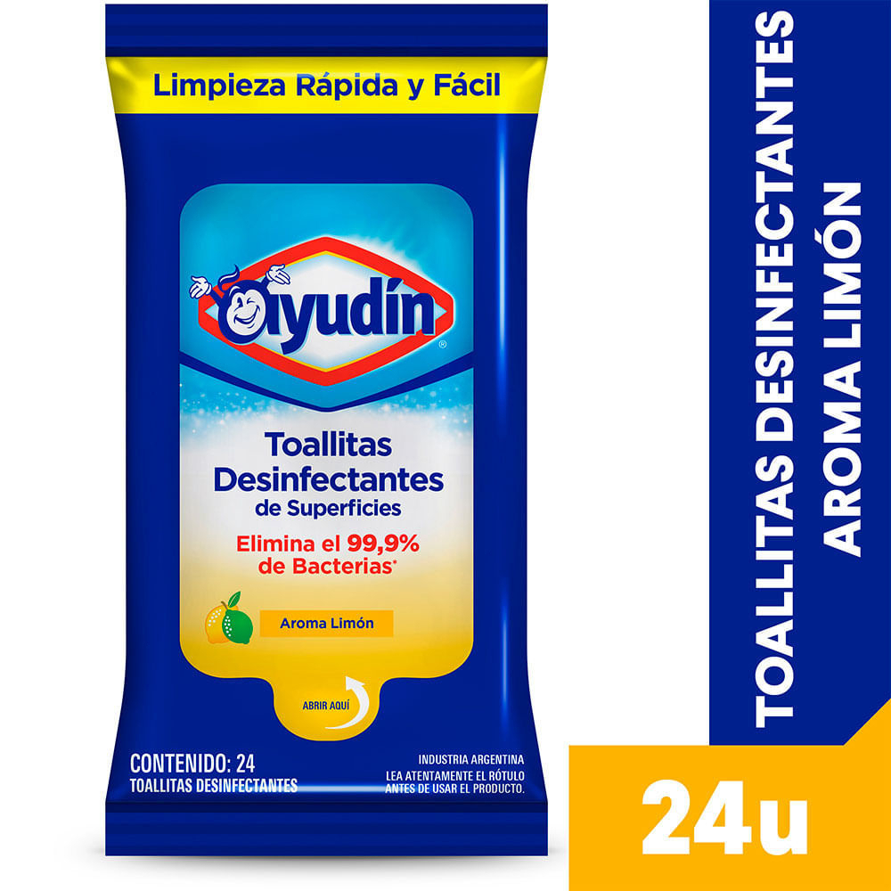 Toallitas desinfectantes Ayudín fresco flowpack x 36 uni - Carrefour
