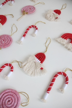 Set Navideño Macramé - comprar online