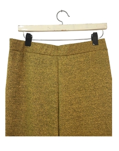 Pantalón Palazzo de Lanilla Mostaza - comprar online