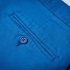 PANTALÓN GABARDINA DE ALGODON AZUL ZAFIRO en internet