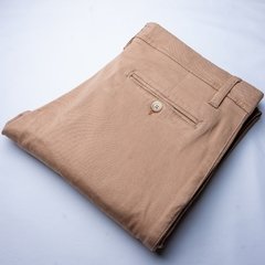 PANTALÓN GABARDINA DE ALGODON BEIGE