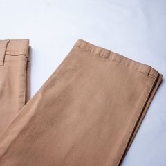 PANTALÓN GABARDINA DE ALGODON BEIGE - comprar online