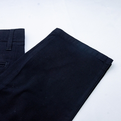 PANTALÓN GABARDINA DE ALGODON NEGRO - tienda online