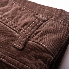 PANTALON CORDEROY MARRON OSCURO - comprar online