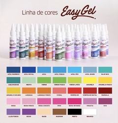 Kit Corantes Easy Gel Gran Chef Para Confeitaria - 33 Cores