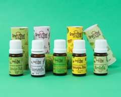 Kit Com 5 Óleos Essenciais Alimentícios Gran Chef - 10ml