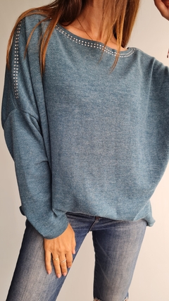 Remeron/ Sweater de lanilla con tachitas