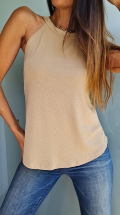 Musculosa de morley escote americano - tienda online