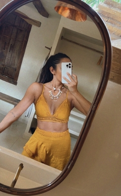 CROPPED CARAIVA AMARELO