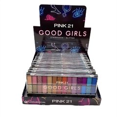 Sombras-glitter good girls PINK21