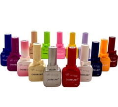 Esmalte semipermanente led/uv charm limit moño 15ml color surtido