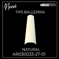 Nail tips Ballerina natural cherimoya