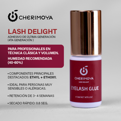 Adhesivo para extension de pestaña 3ml Long Glue Rojo