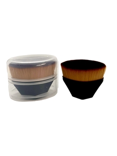 Brocha Plana Hexagonal Polvos Crema Base Maquillaje - comprar online