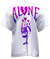 REMERA OVERSIZE ALONE WHITE