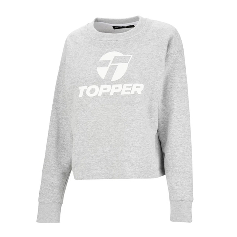 BUZO TOPPER OVERSIZE CREW URBANO MUJER