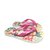 OJOTA HAVAIANAS KIDS FLORES FC BEIGE/ROSA