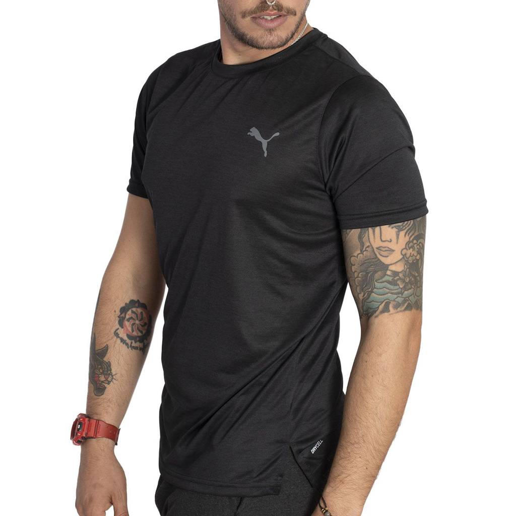 REMERA PUMA RAIN FAV HEATHER SS TEE HOMBRE