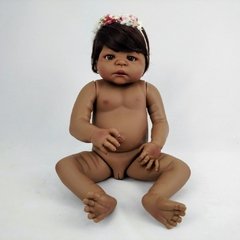 Boneca Bebê Reborn Negra Corpo Silicone Macio Pronta Entrega na internet