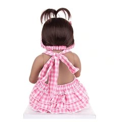 Bebê Reborn Negra Corpo Em Silicone Pronta Entrega + Brinde - loja online
