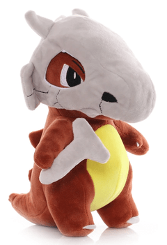 Pokémon de Pelúcia Cubone 23cm Original - Crânio Removível