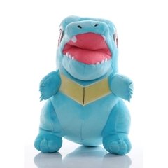 Pelúcia Pokemon Totodile Importada Crocodilo Tipo Água 19 Cm