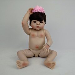 Imagem do Boneca Bebê Reborn Pronta Entrega Inteira Em Silicone Macio