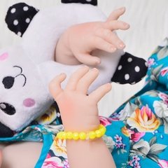 Bebê Boneca Reborn A Pronta Entrega Inteira Em Silicone 55cm - comprar online