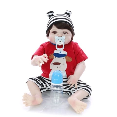Bebê Reborn Grande Tamanho Real  Brinquedo para Bebês Npk Keiumi