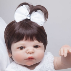 Boneca Bebê Reborn Corpo Em Silicone Macio Pronta Entrega - comprar online
