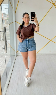 Short jeans - Hot Zuri - comprar online