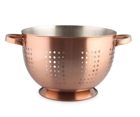 Colador Copper 25.5 cm