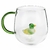 TAZA DE VIDRIO CRISTAL 3D GREEN DUCK 350 ML - Bazar Dosmildos