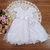 Vestido Batizado Renda Glitter