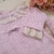 Saída De Maternidade Vestido Rosa - loja online