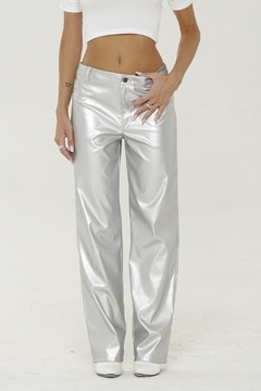 PUM PANTALON FLEUR PU METALIZAD (31272) - comprar online