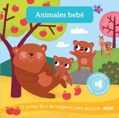 Libro sonoro Animales bebe