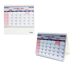 Calendario mensual 2024 carpita base carton AG 6