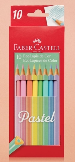 Pinturita Faber Castell colores pastel x 10