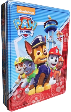 Paw Patrol Set libros en lata