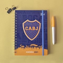 Agenda perpetua BOCA espiralada 15 x 21 Big Pocket semanal - comprar online