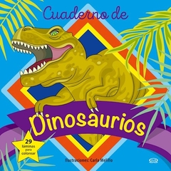 Cuaderno de dinosaurios para colorear
