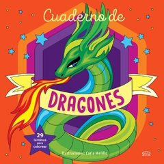 Cuaderno de dragones para colorear