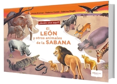 El leon y otros animales de la sabana